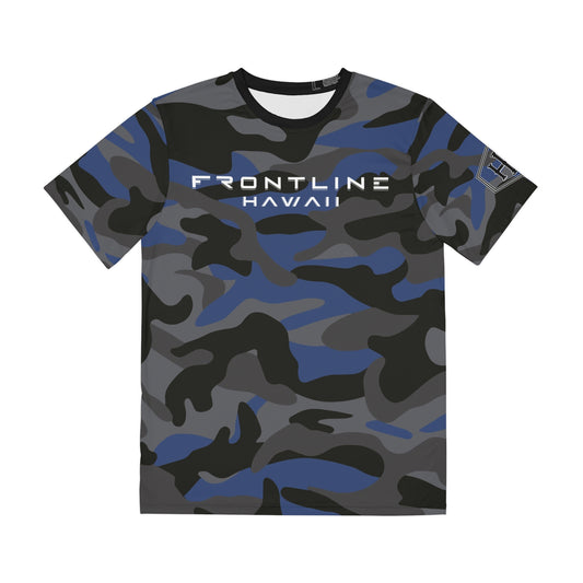 Frontline Hawaii Blue Camo Sublimation Drifit