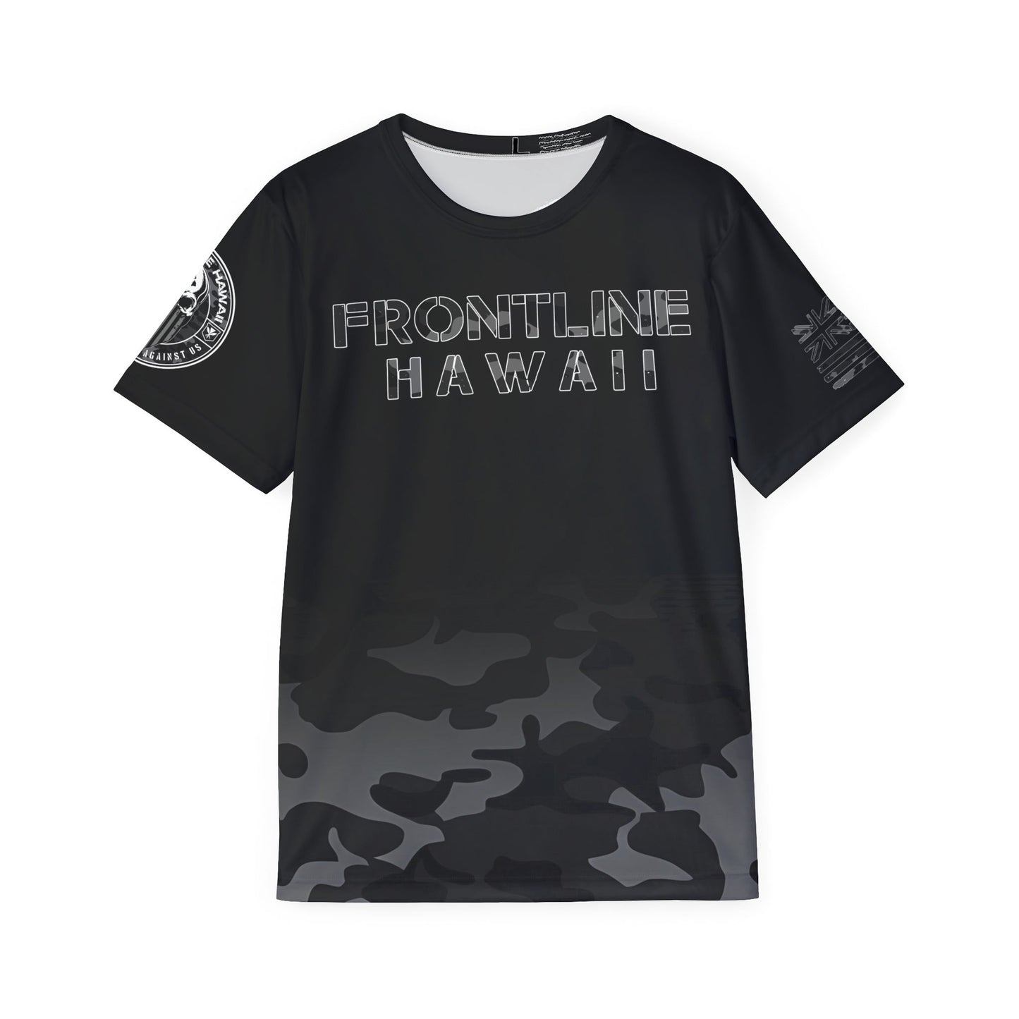 Frontline Hawaii Black/Gray Camo Dri-Fit