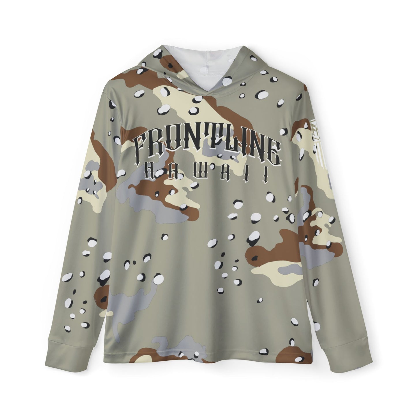 Frontline Hawaii Desert Camo Drifit Hoodie