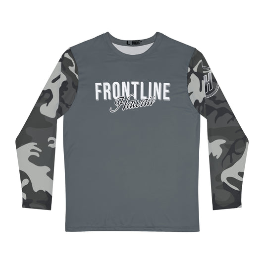 Frontline Hawaii Urban Gray Camo Sublimation DRIFIT/long sleeve